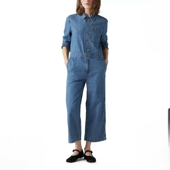 Levi's Long Sleeve Jumpsuit Coveralls NEW - Picture 1 of 15